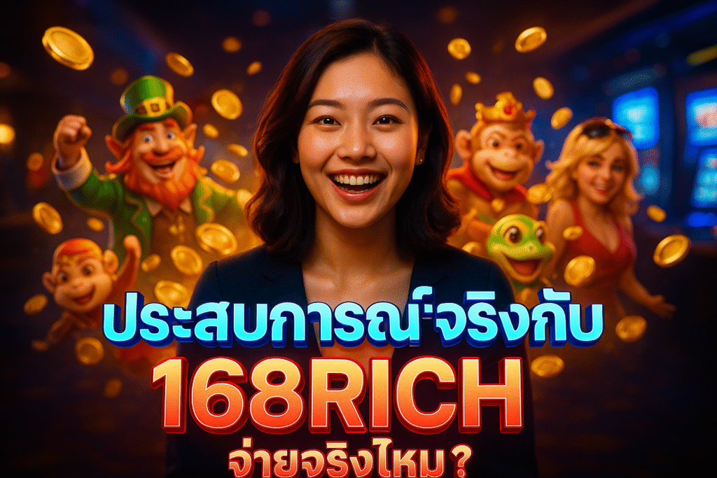 ประสบการณ์จริงกับ 168RICH จ่ายจริงไหม?