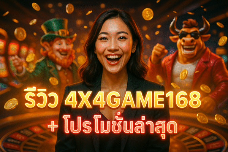 รีวิว 4X4GAME168 โปรโมชั่นล่าสุด