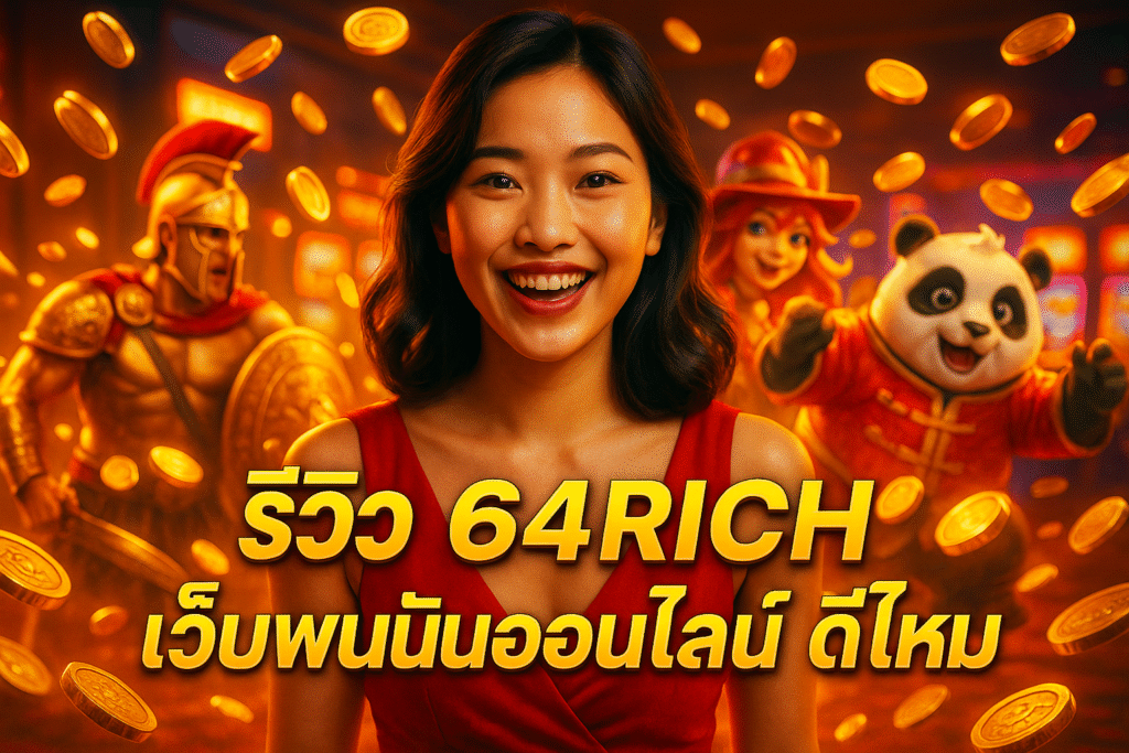 รีวิว 64RICH เว็บพนันออนไลน์ ดีไหม